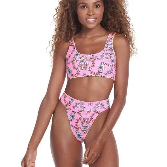 MAAJI ๐ซ Healing Heart High Waist Bikini Bottom - Picture 7 of 12